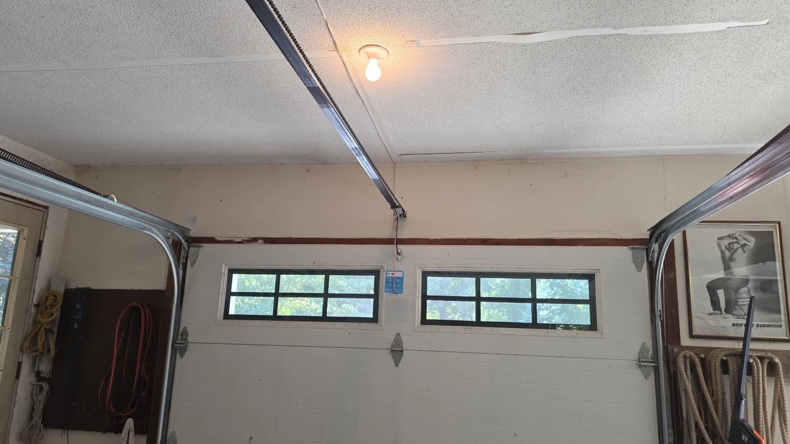 Garage Door Opener Installation in Haddam, CT — completed job photo